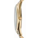 Michael Kors Ladies Slim Runway Gold Pink Watch - MK3264